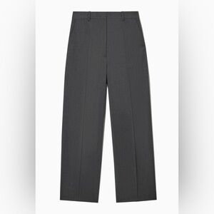 SOLD COS Women's Dark Grey Tailored Wool Trousers